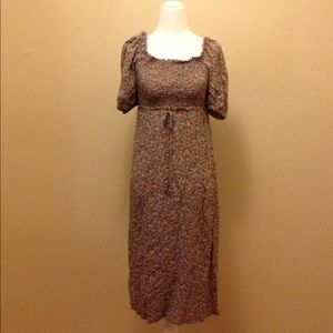 Wild Fable floral midi dress. Size Large.